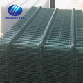 Paneles de malla de alambre de hierro soldado con revestimiento de PVC panel de malla soldada de buen precio panel verde